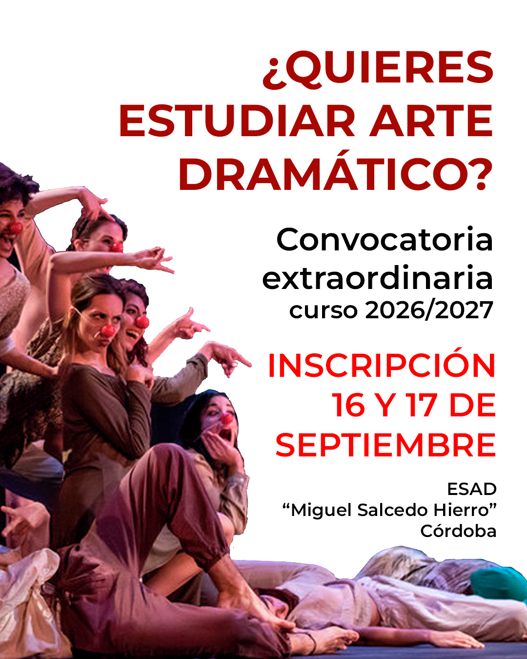 Convocatoria extraordinaria acceso 1